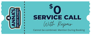 $0 service call with repair - annas